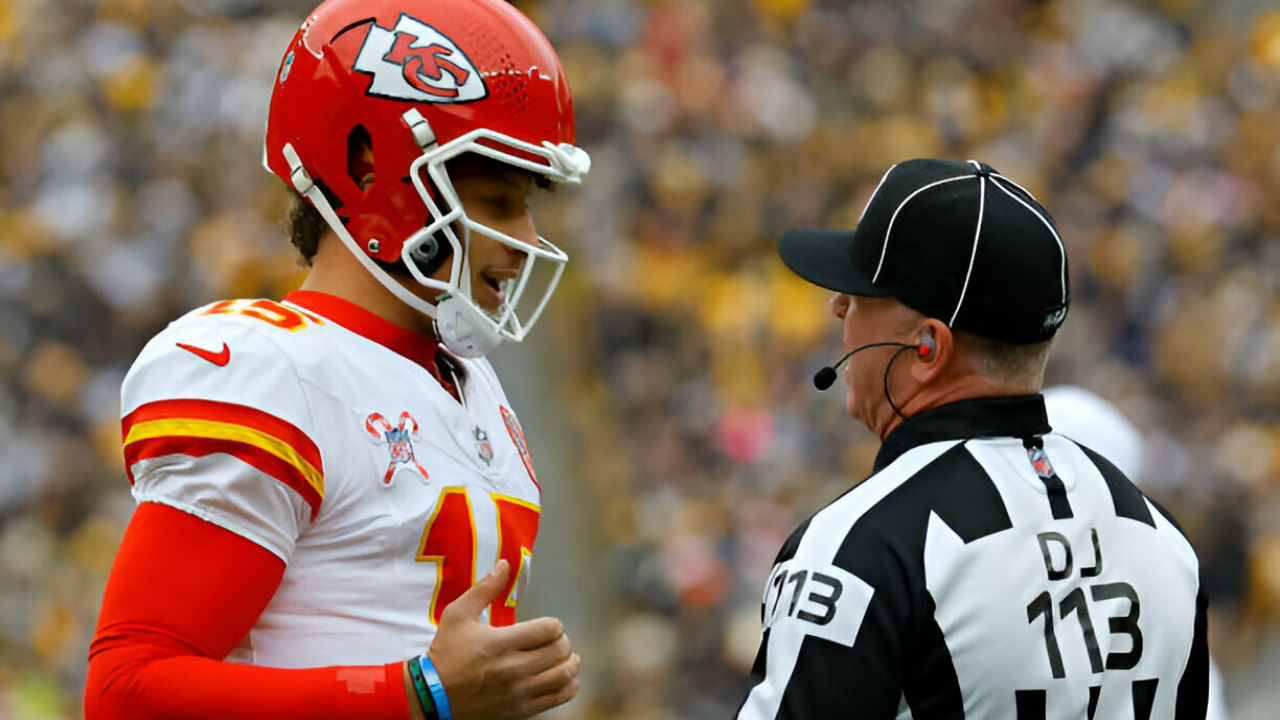 Los Chiefs son ayudados por los árbitros, ¿cierto o falso?