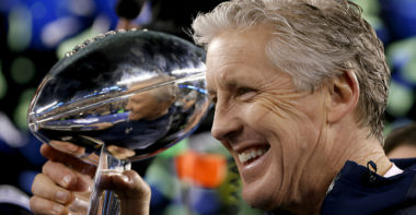 Pete Carroll como entrenador en jefe de los Seattle Seahawks