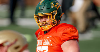 OT Greg Zabel, Senior Bowl 2025