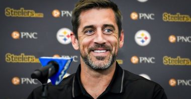 QB Aaron Rodgers, Pittsburgh Steelers