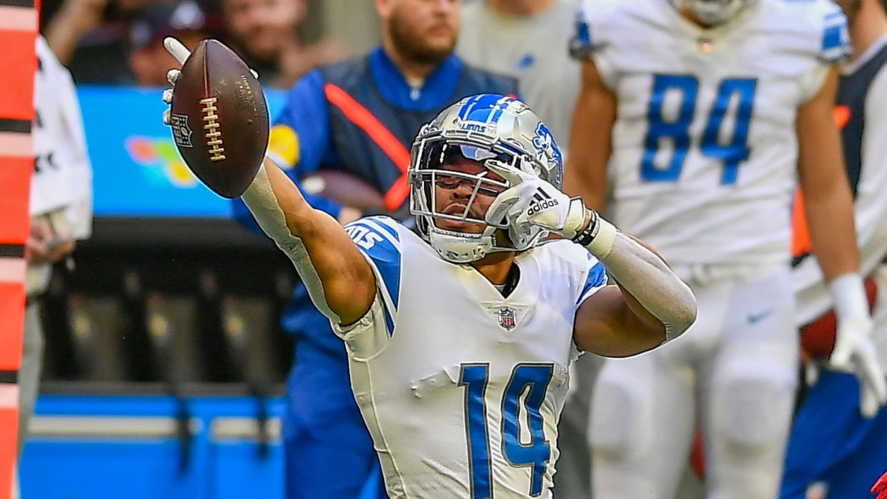 WR Amon-Ra St. Brown, Detroit Lions