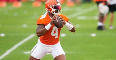 QB Shedeur Sanders. Cleveland Browns