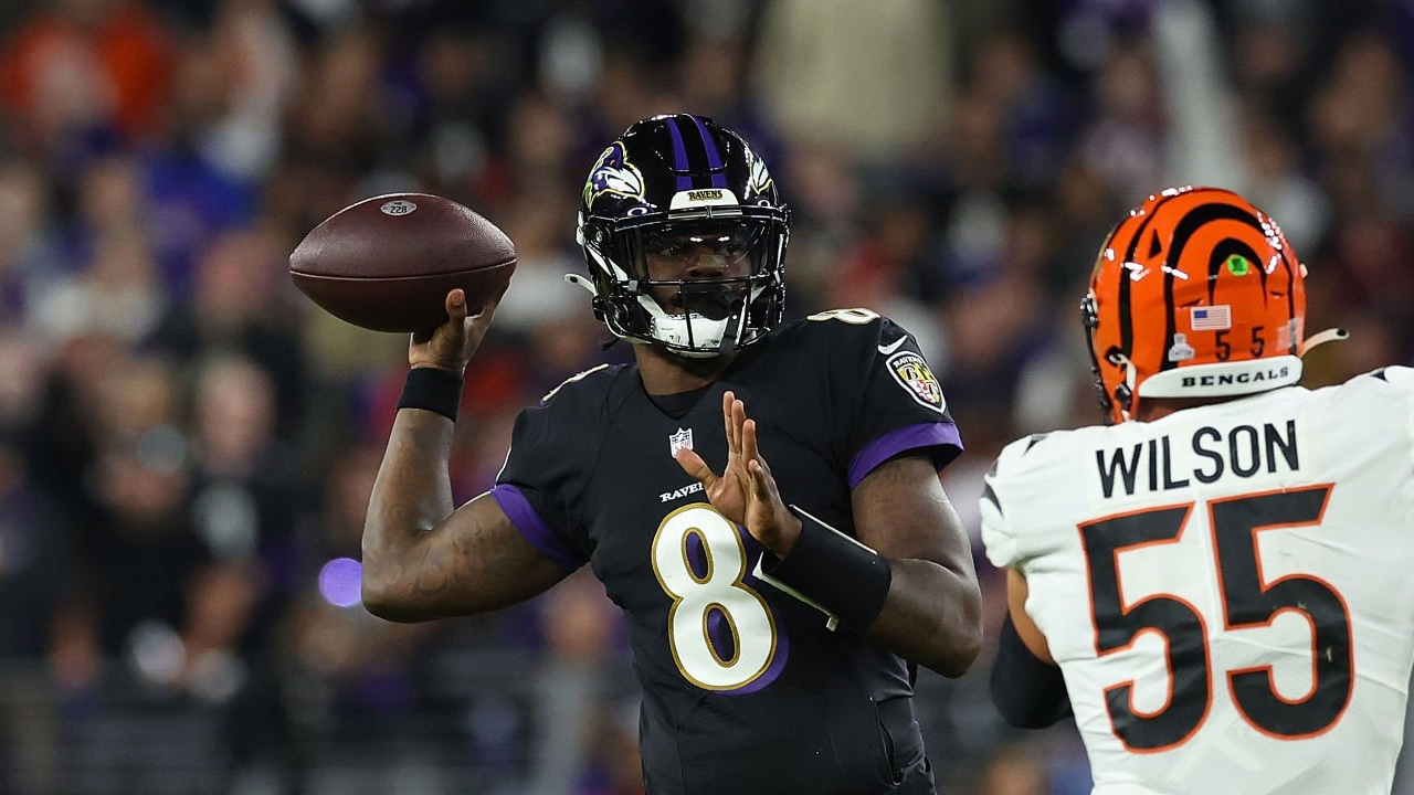 QB Lamar Jackson, Baltimore Ravens.