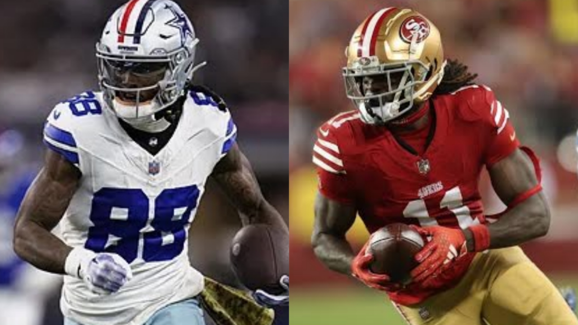 CeeDee Lamb o Brandon Aiyuk. ¿Cuál de sus equipos se hunde sin él?